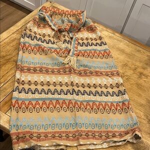 Peerless of Boston Vintage Woven Maxi Skirt